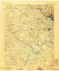 Mt. Vernon 1894 topographic map thumbnail