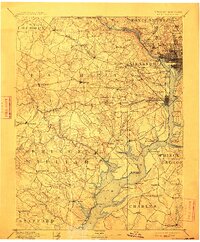 Mt. Vernon 1894 topographic map thumbnail