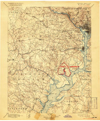 Mt. Vernon 1894 topographic map thumbnail