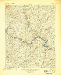 Palmyra 1897 topographic map thumbnail