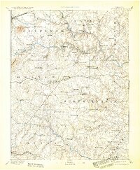 Spotsylvania 1892 topographic map thumbnail
