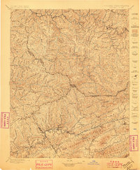 Tazewell 1897 topographic map thumbnail