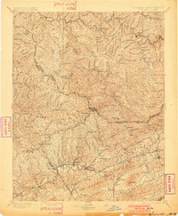 Tazewell 1897 topographic map thumbnail