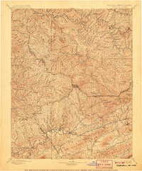 Tazewell 1897 topographic map thumbnail