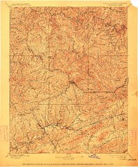 Tazewell 1897 topographic map thumbnail