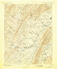 Woodstock 1892 topographic map thumbnail