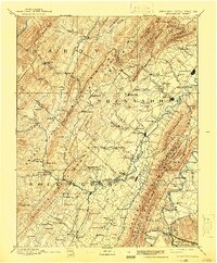 Woodstock 1892 topographic map thumbnail