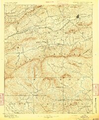 Wytheville 1889 topographic map thumbnail