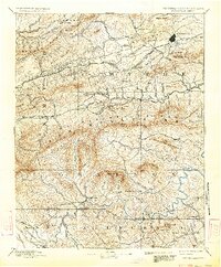 Wytheville 1892 topographic map thumbnail