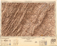 Charlottesville 1949 topographic map thumbnail
