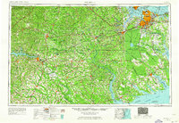 Norfolk 1953 topographic map thumbnail
