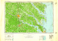 Richmond 1959 topographic map thumbnail