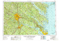 Richmond 1973 topographic map thumbnail