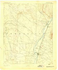 Albuquerque 1893 topographic map thumbnail
