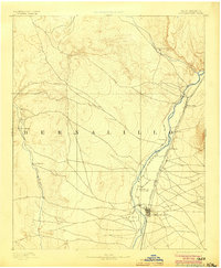 Albuquerque 1893 topographic map thumbnail
