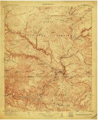 Alum Mountain topographic map thumbnail