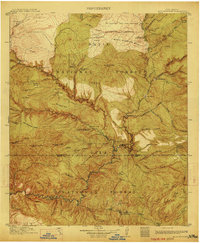 Alum Mountain 1913 topographic map thumbnail