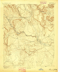 Bernal topographic map thumbnail