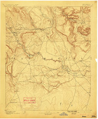 Bernal 1894 topographic map thumbnail