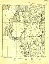 Broom Mountain 1917 topographic map thumbnail