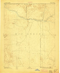 Chaco 1892 topographic map thumbnail