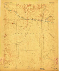 Chaco 1892 topographic map thumbnail
