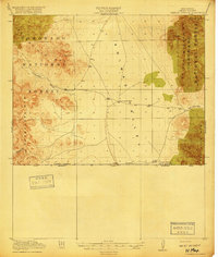 Cienega Springs topographic map thumbnail