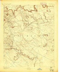 Corazon topographic map thumbnail