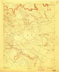 Corazon 1894 topographic map thumbnail