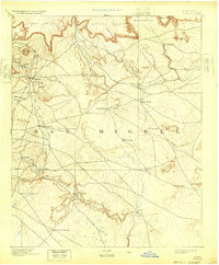 Corazon 1894 topographic map thumbnail