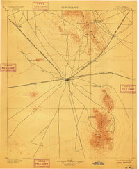 Deming 1899 topographic map thumbnail