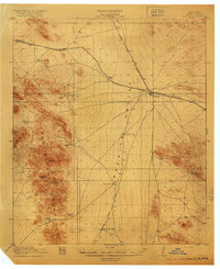 Hachita 1918 topographic map thumbnail