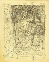 Jemez 1892 topographic map thumbnail
