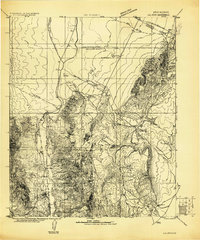 La Joya 1916 topographic map thumbnail