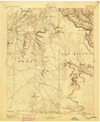 Lamy topographic map thumbnail