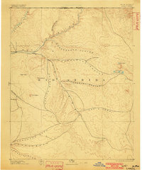 Largo 1895 topographic map thumbnail