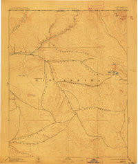 Largo 1895 topographic map thumbnail