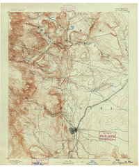 Las Vegas 1891 topographic map thumbnail