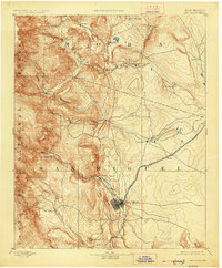 Las Vegas 1893 topographic map thumbnail