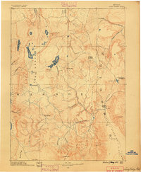 Long Valley topographic map thumbnail