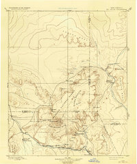 Mt. Taylor 1899 topographic map thumbnail
