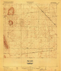 Noria 1918 topographic map thumbnail