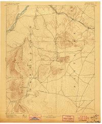 San Pedro 1892 topographic map thumbnail