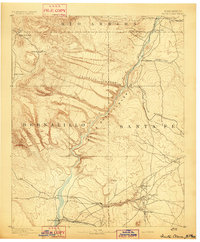 Santa Clara topographic map thumbnail