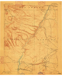 Santa Clara 1892 topographic map thumbnail