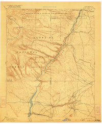 Santa Clara 1892 topographic map thumbnail