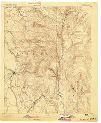 Santa Fe 1894 topographic map thumbnail