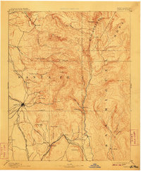 Santa Fe 1894 topographic map thumbnail