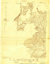 Sulphur Spring 1927 topographic map thumbnail