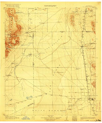 Tularosa 1916 topographic map thumbnail